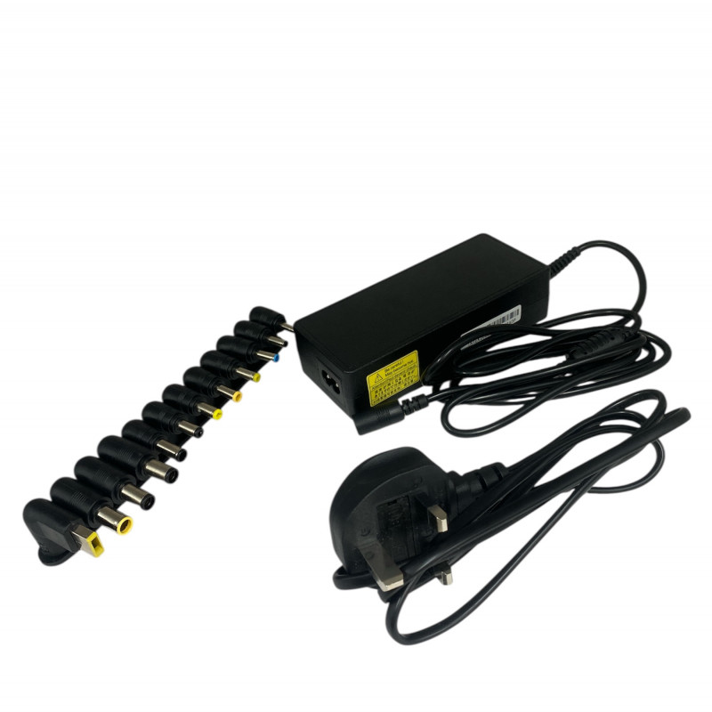 INTEK 65W Universal Laptop Charger 12X Tips 